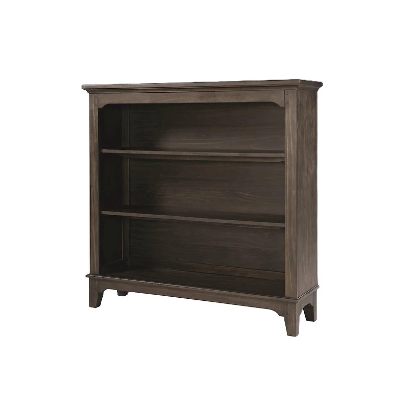 Westwood Design Taylor Farmhouse Wood Bookcase in River Rock Brown