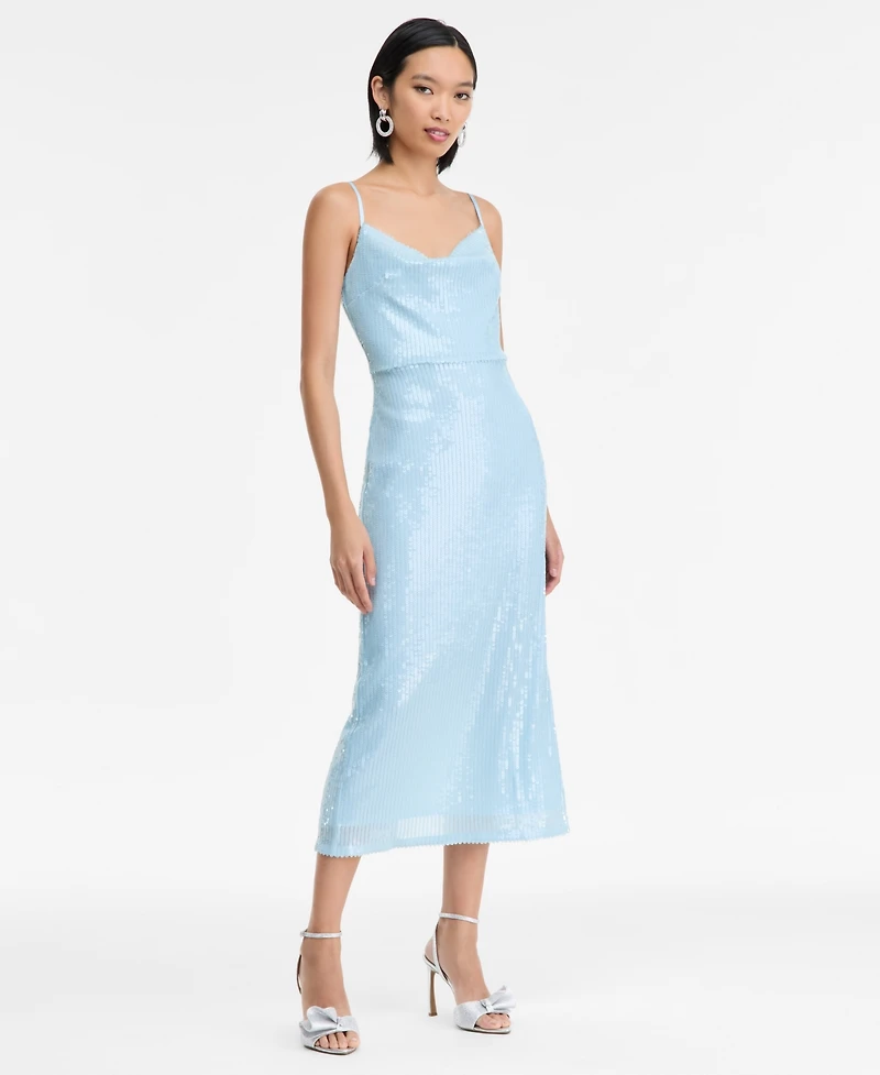 I.n.c. International Concepts Women's Sleeveless Sequin Dress, Macy's Exclusive