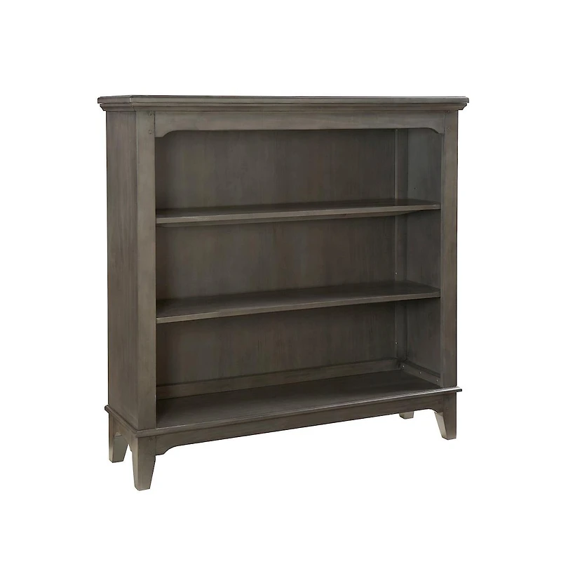 Westwood Design Taylor Farmhouse Wood Bookcase in Dusk Gray Finish