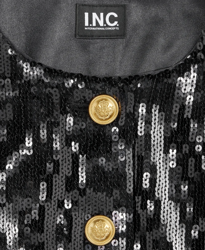 I.n.c. International Concepts Women's Sequin Jacket, Macy's Exclusive