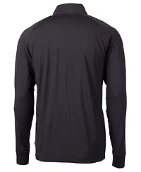 Cutter & Buck Men's Adapt Eco Knit Stretch Recycled Quarter Zip Pullover