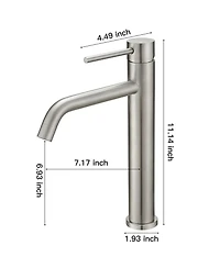Single-Handle Single Hole Low-Arc Bathroom Faucet Bathroom with Drain Assembly Drip-Free Vanity Sink Faucet in Brushed Gold