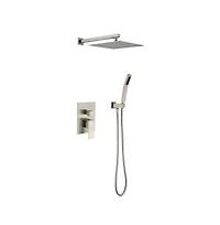 Rainsken 12" Rain Shower Head Systems Wall Mounted Shower