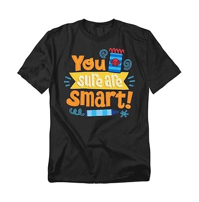 Logovision Men's Blue's Clues & You! You Sure Are Smart! T Shirt