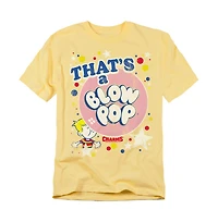 Logovision Men's Tootsie Roll Thats A Blow Pop T Shirt