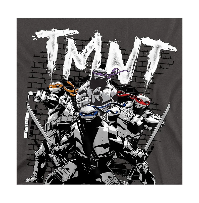 Logovision Men's Classic Tmnt Teenage Mutant Ninja Turtles T Shirt