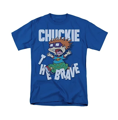 Logovision Men's Rugrats Brave Chuckie T Shirt