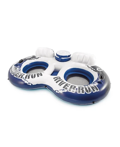 Intex River Run 2 Person Inflatable Tube Raft Float with Cooler for Pool & Lake