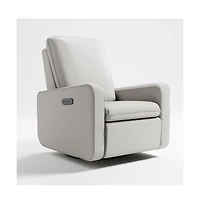 Graco Teddi Power Recliner Swivel Glider (Steel Basketweave)