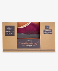 Weatherproof Men's Faux-Suede Clogs