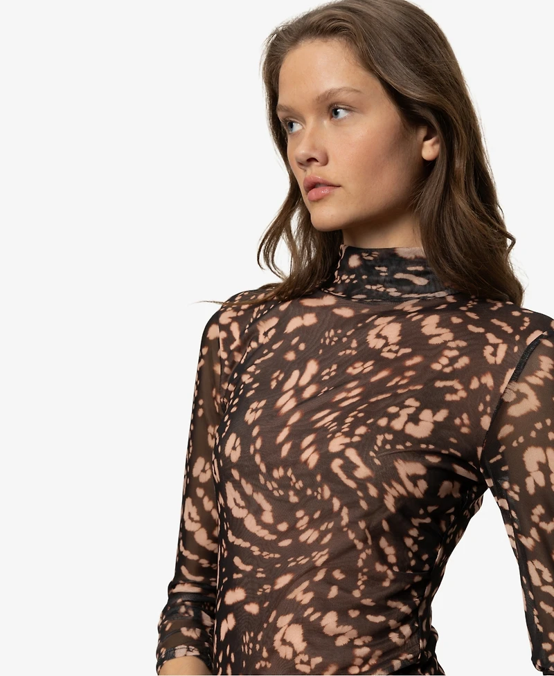 Sanctuary Women's Night Out Long Sleeve Midi Dress