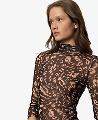 Sanctuary Women's Night Out Long Sleeve Midi Dress