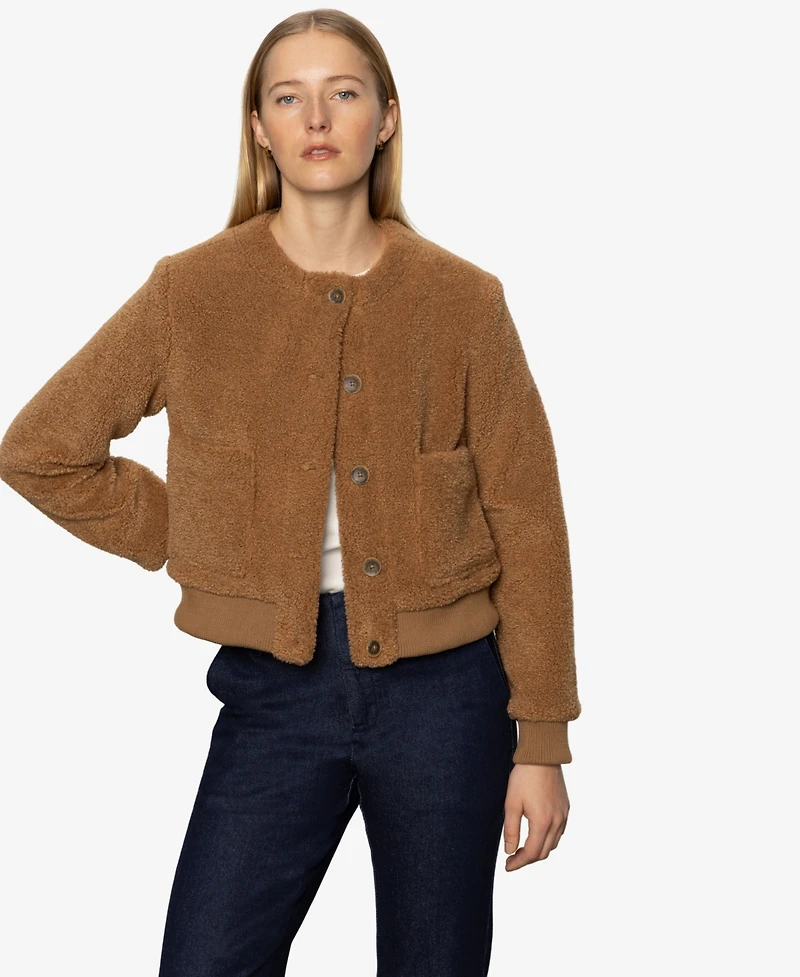 Sanctuary Women's Teddy Long Sleeve Cardigan Jacket