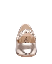 Nina Little and Big Girls Ballet Round Toe Dress Shoe