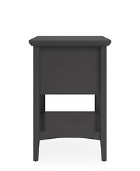 Furniture 24" Solid Wood Hedworth Square End Table