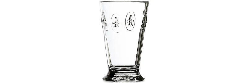 La Rochere Fleur De Lys 12-ounce Double Old Fashioned Glass, Set of 6.