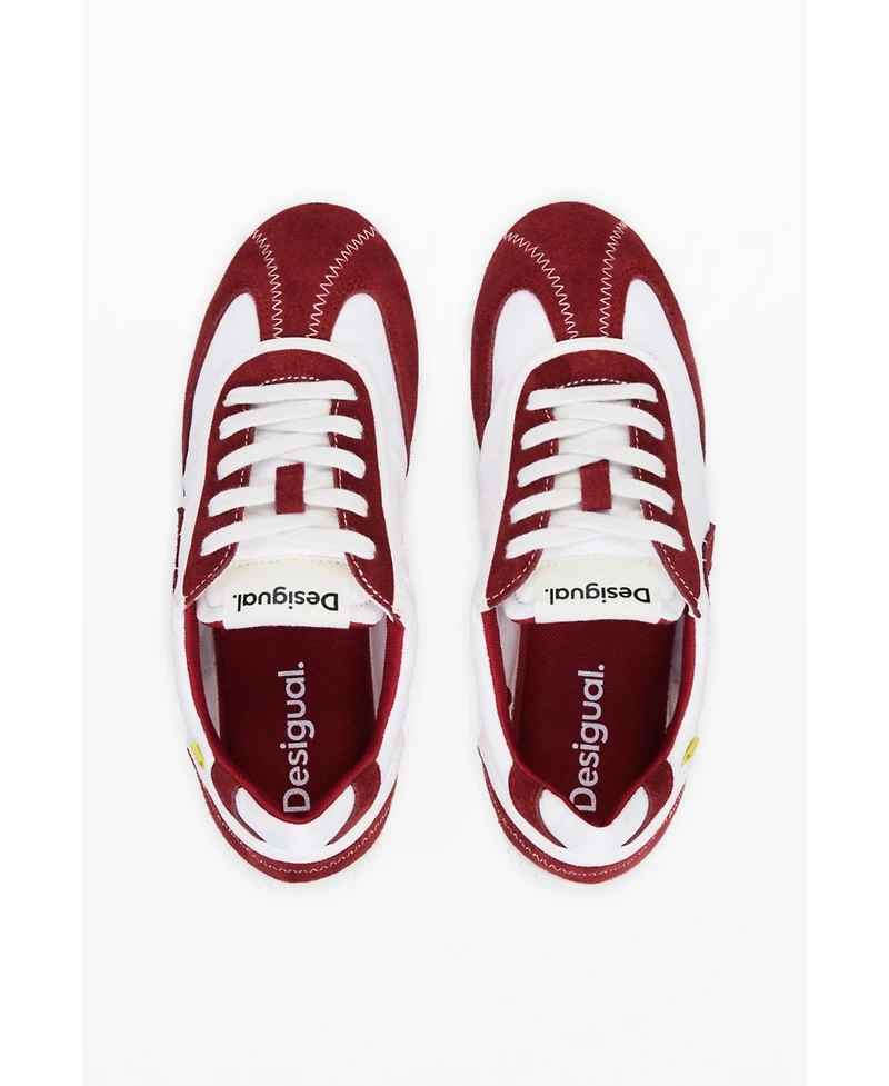 Desigual Women's Two-tone retro sneaker