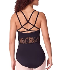 Capezio Women's Soft Elegance Lace Camisole Leotard with Bratek