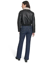 Levi's Women's Sherpa Collar Bomber Jacket