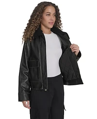 Levi's Women's Removable Collar Aviator Jacket