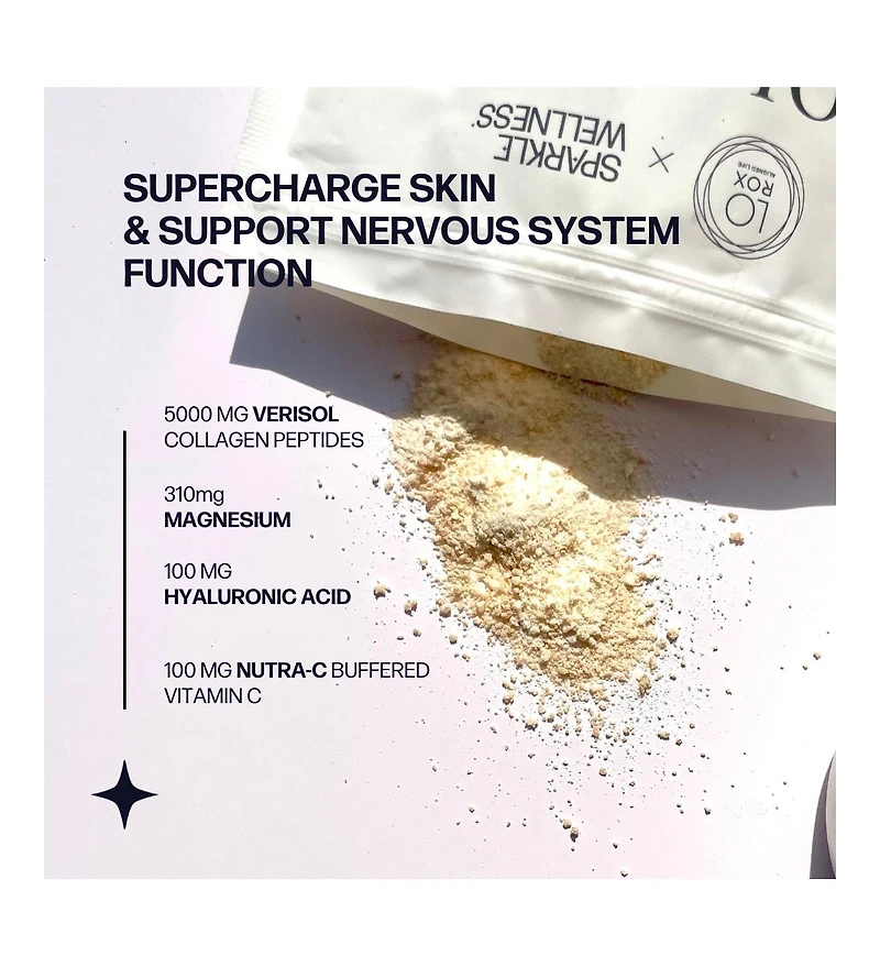 Collagen Magnesium Rest + Restore [30 Serves] Verisol Bioactive Peptides, Glycinate & Taurate Salts | Calming Beauty Routine