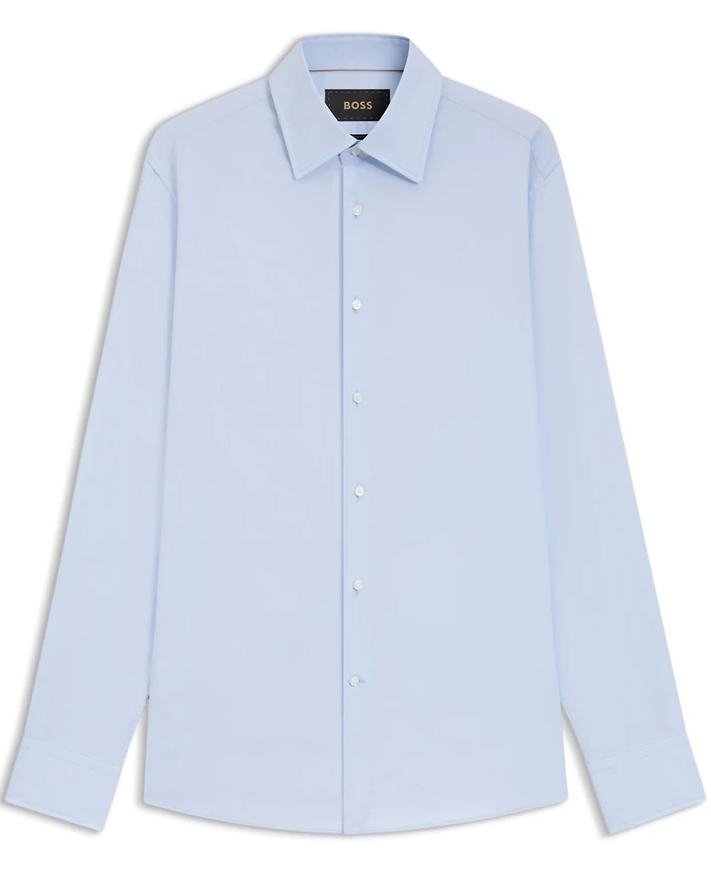 Boss by Hugo Men's Cotton Blend Slim-Fit Dress Shirt