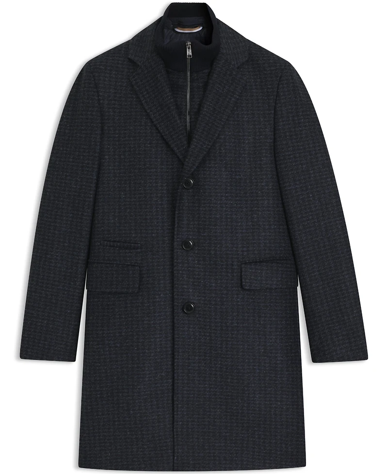 Boss by Hugo Men's Detachable Slim-Fit Coat