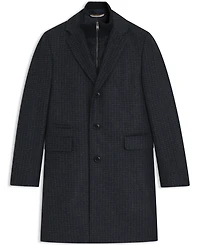 Boss by Hugo Men's Detachable Slim-Fit Coat