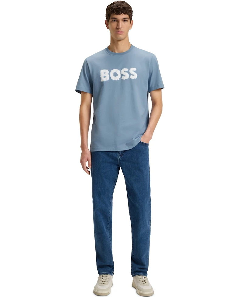 Boss by Hugo Men's Cotton Regular-Fit Logo T-Shirt