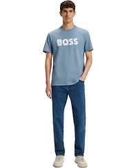 Boss by Hugo Men's Cotton Regular-Fit Logo T-Shirt
