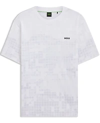 Boss by Hugo Men's Mercerised-Cotton T-Shirt