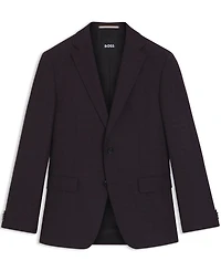 Boss by Hugo Men's Checked Virgin Wool Slim-Fit Blazer