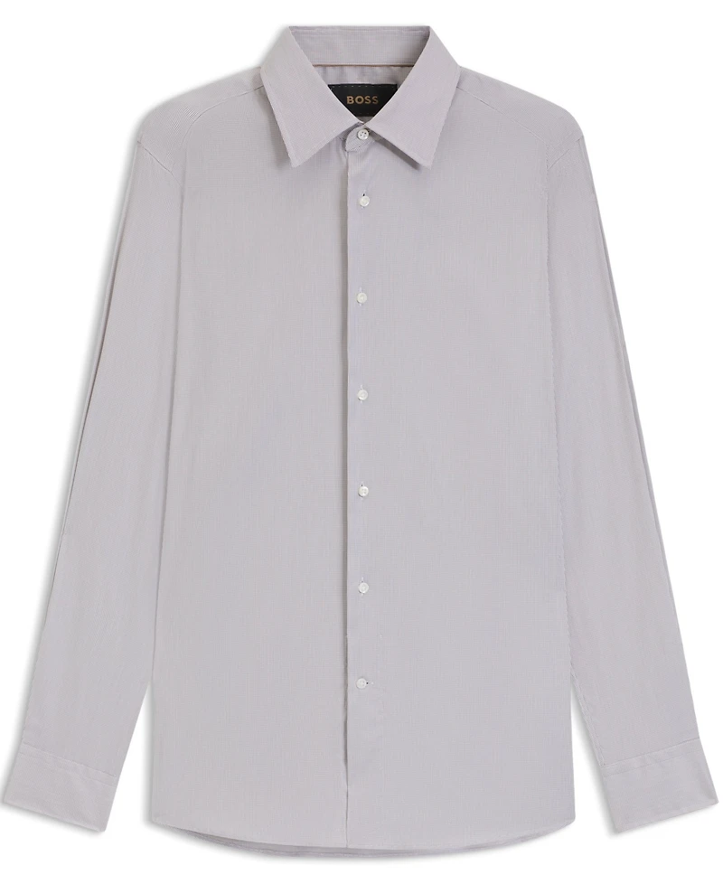 Boss by Hugo Men's Cotton Blend Slim-Fit Dress Shirt
