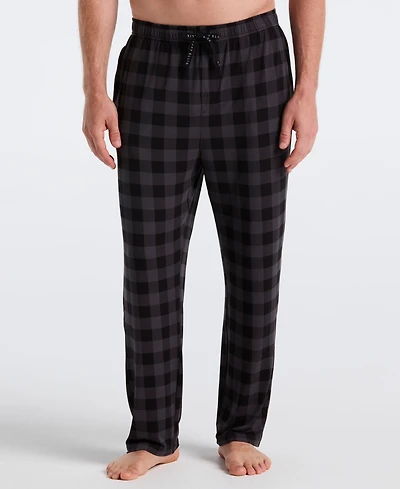 Perry Ellis Portfolio Men's Deluxe Touch Buffalo Plaid Sleep Pants