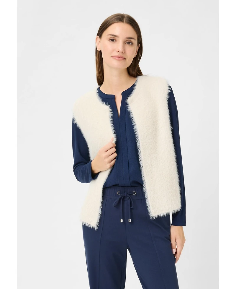 Olsen Faux Fur Vest