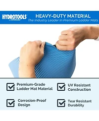 Hydrotools by Swimline Protective Ribbed Ladder Mat/In-Pool Step Pad, 9" x 36"