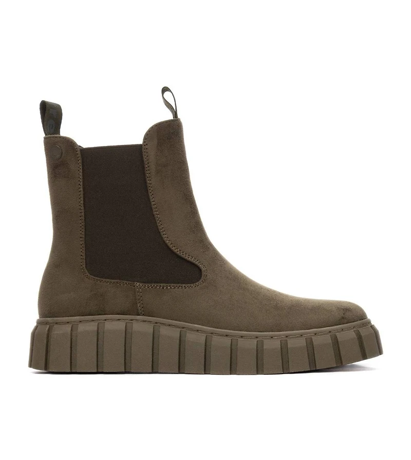 Xti Women's Comfort Chelsea Suede Booties Refresh Collection By