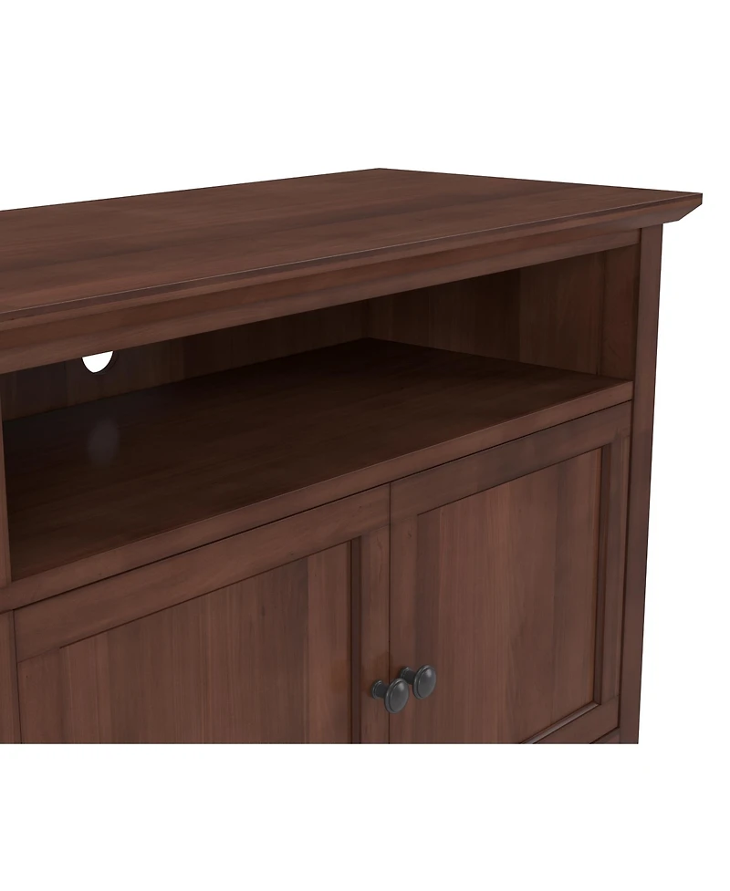 Furniture 74" Hedworth Wood Entertainment Console Drawer