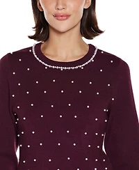 Belldini Women's Front-Embellished Sweater