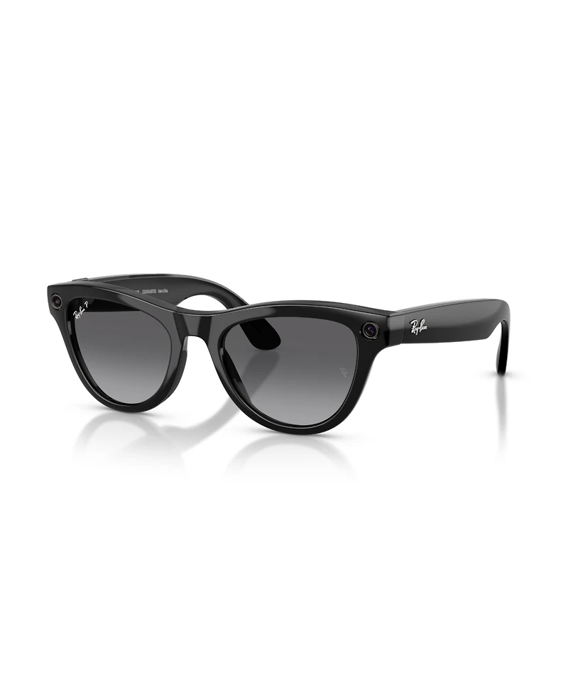 Ray-Ban Unisex Ai Meta Gen2 Polarized Skyler Sunglasses, RW4014