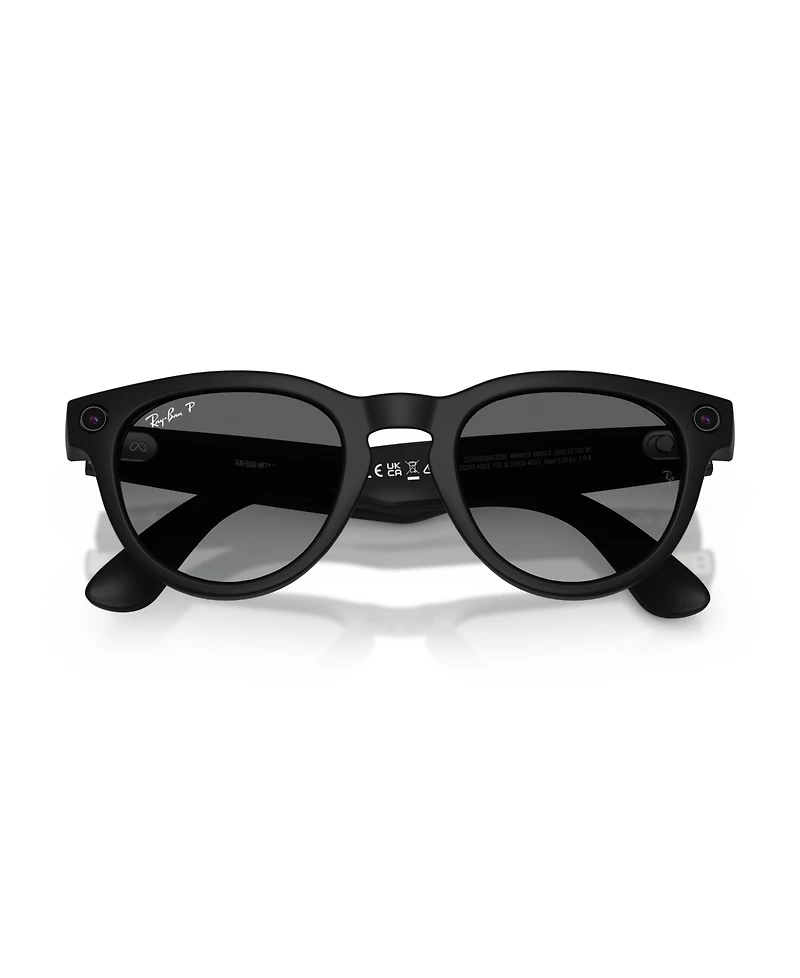 Ray-Ban Unisex Ai Meta Gen2 Polarized Headliner Sunglasses, RW4013
