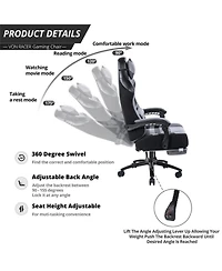 Boyel Living Seat Height Adjustable Swivel Racing Office Computer Ergonomic Video Game Chair