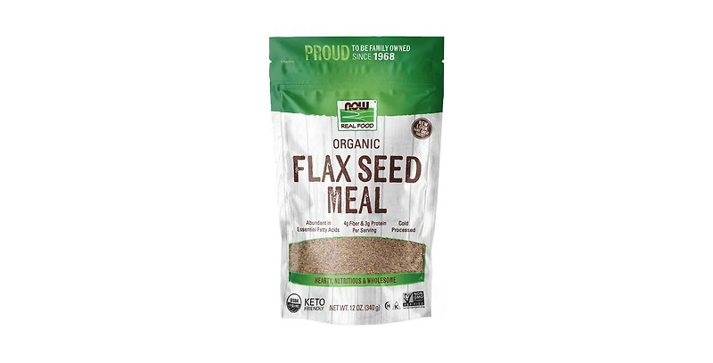 Now Foods Flax Seed, Meal 12 oz