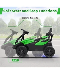 12V Ride on Car Electric Utv with Remote and Music for Big Kids