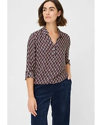 Olsen Printed Tunic Blouse