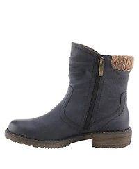 Spring Step Wibea Slouch Shaft Water-Resistant Booties with Sweater Cuff & Shock-Absorbing Sole