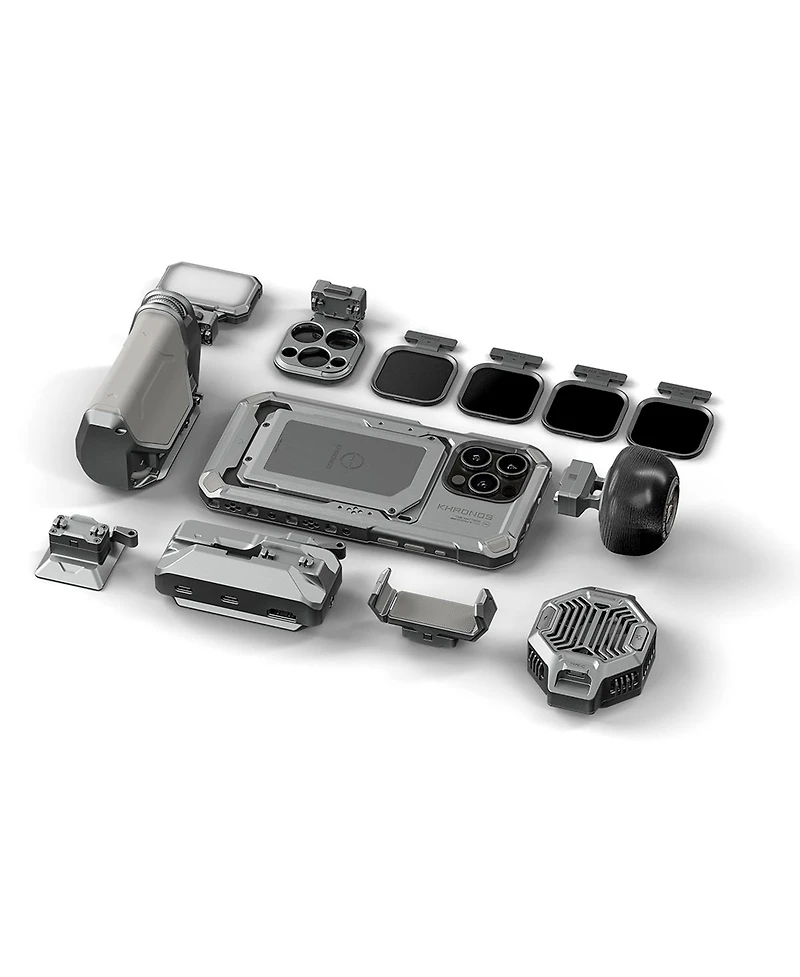 Tilta Tilta Khronos iPhone 15 Pro Max Ultimate Kit, Titanium White