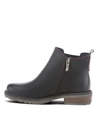 Spring Step Nonia Chelsea-Inspired Bootie with Plaid Stretch Gore and Shock-Absorbing Sole