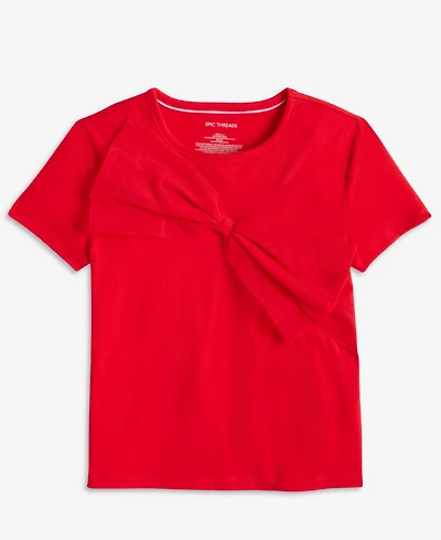 Epic Threads Girls 5-20 Bow Applique Detail Top, Macy's Exclusive