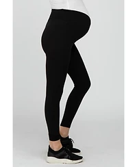 Pinkblush Black V-Waist Maternity Leggings